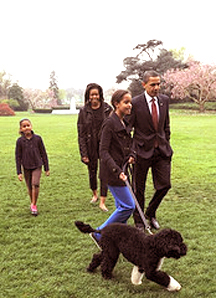 BoObama_Family_Blog Bo and The First Family