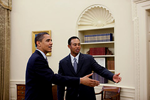 Tiger & Barack Tiger & Barack